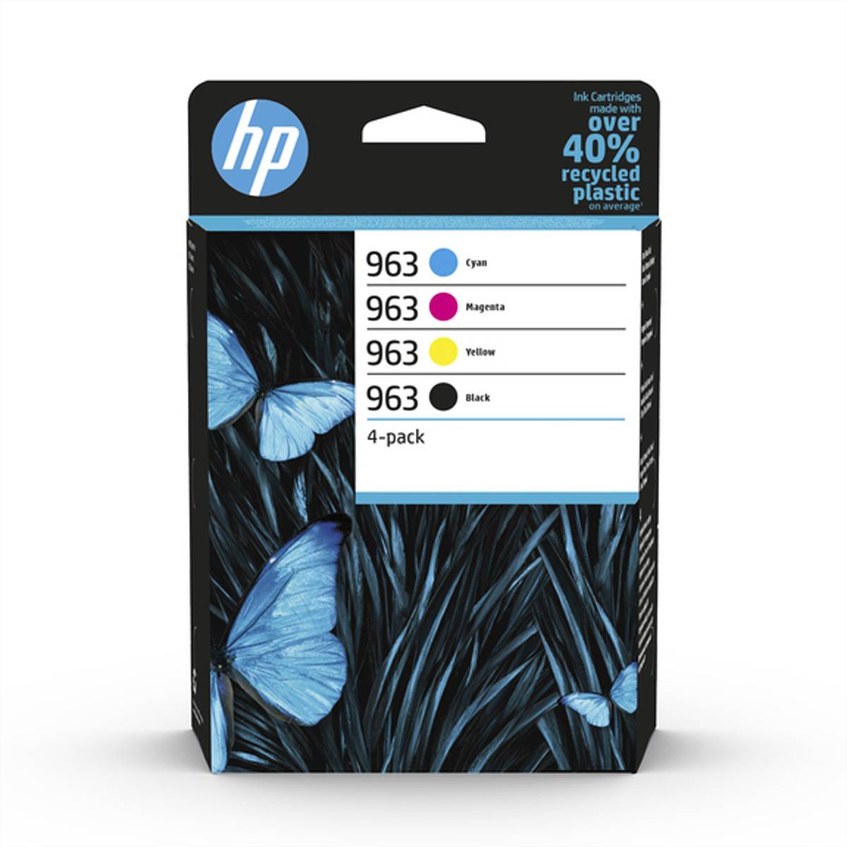 HP 963 - 4er-Pack - Schwarz, Gelb, Cyan, Magenta