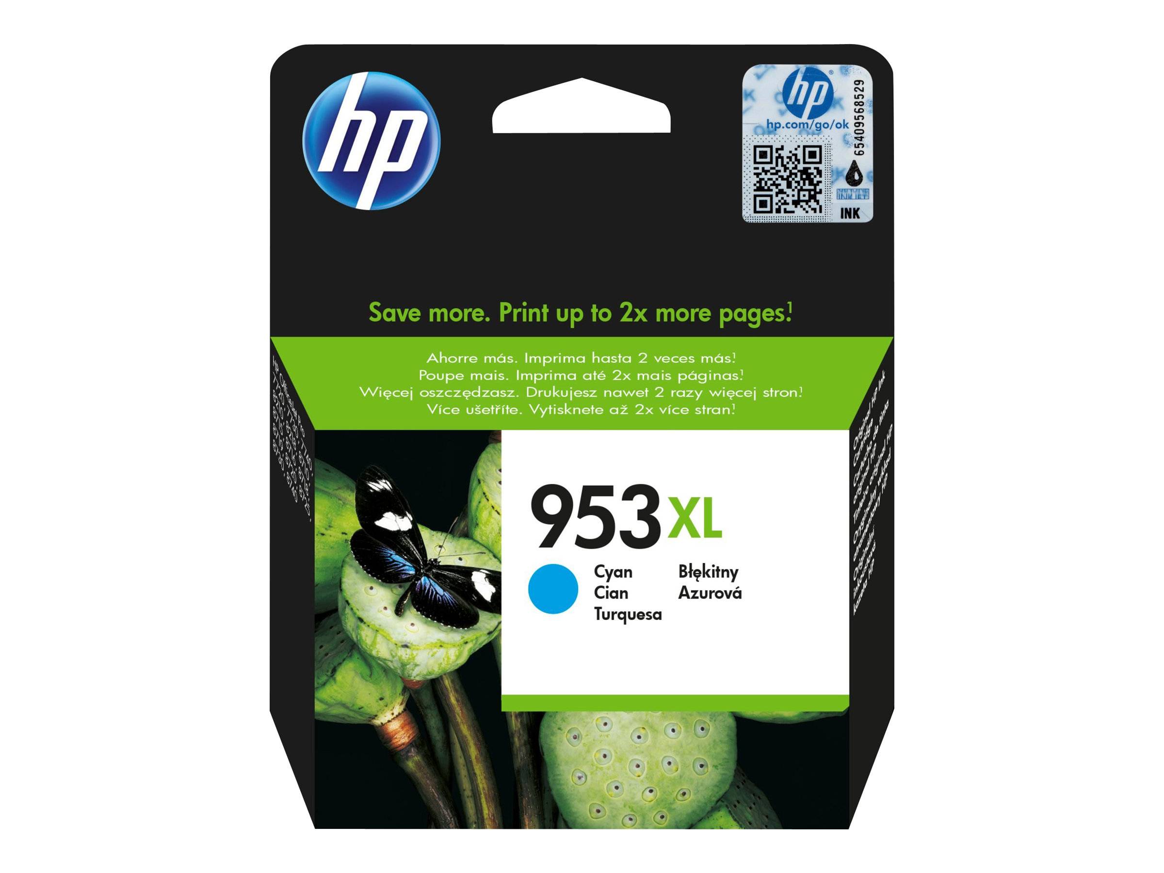 HP 953XL - 18 ml - Hohe Ergiebigkeit - Cyan - original