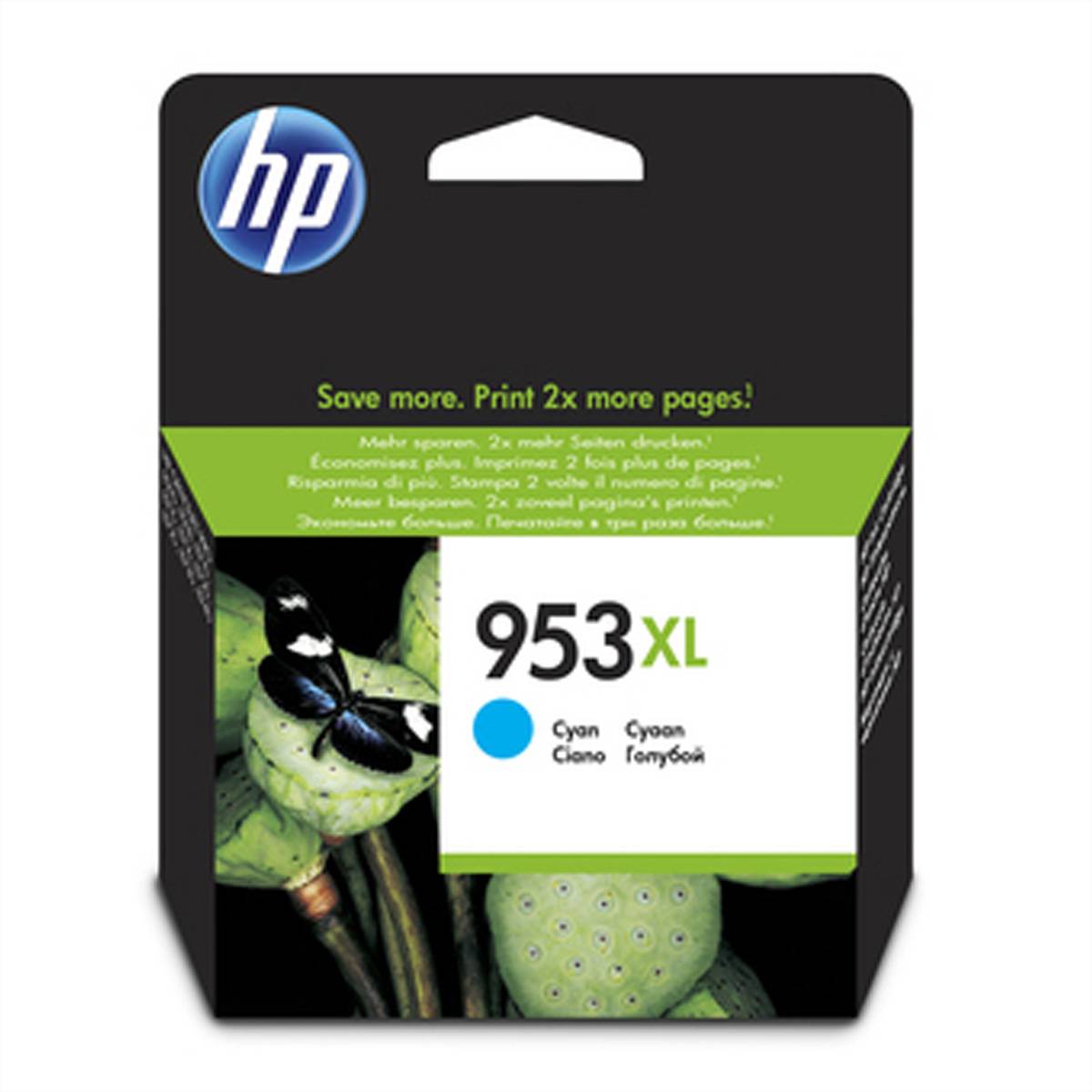 HP 953XL - 18 ml - Hohe Ergiebigkeit - Cyan - original