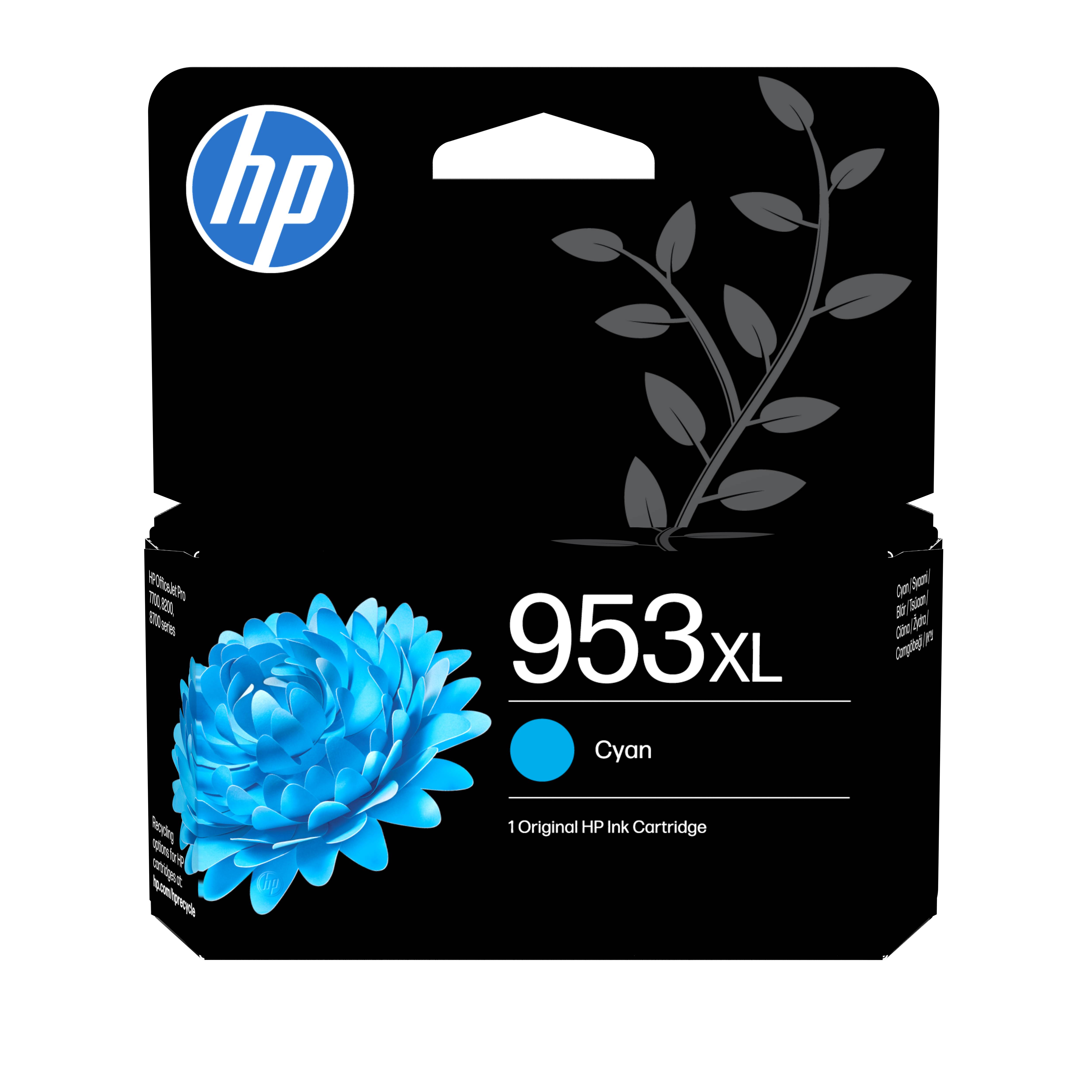 HP 953XL - 18 ml - Hohe Ergiebigkeit - Cyan - original