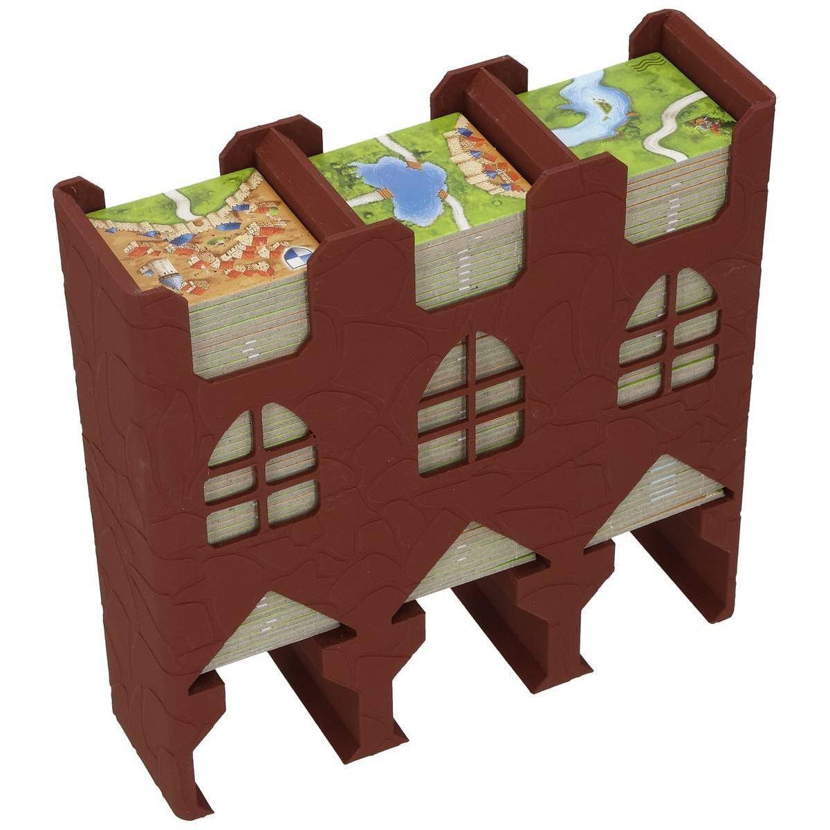 FH11008 - Feldherr Plättchenspender Tiles Tower für quadratische Plättchen 45 x 45 mm – 3 Fächer