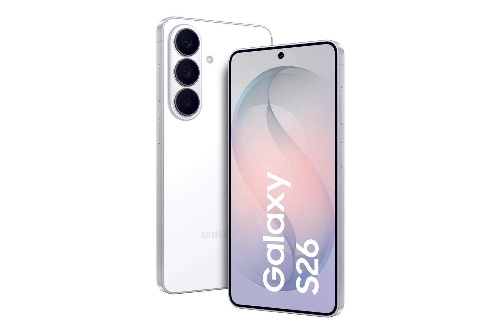 Samsung Galaxy S26 512GB, White SM-S942BZWHEUE