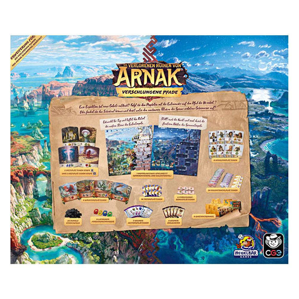 Czech Games Die verlorenen Ruinen von Arnak: Verschlungene Pfade - Erweiterung