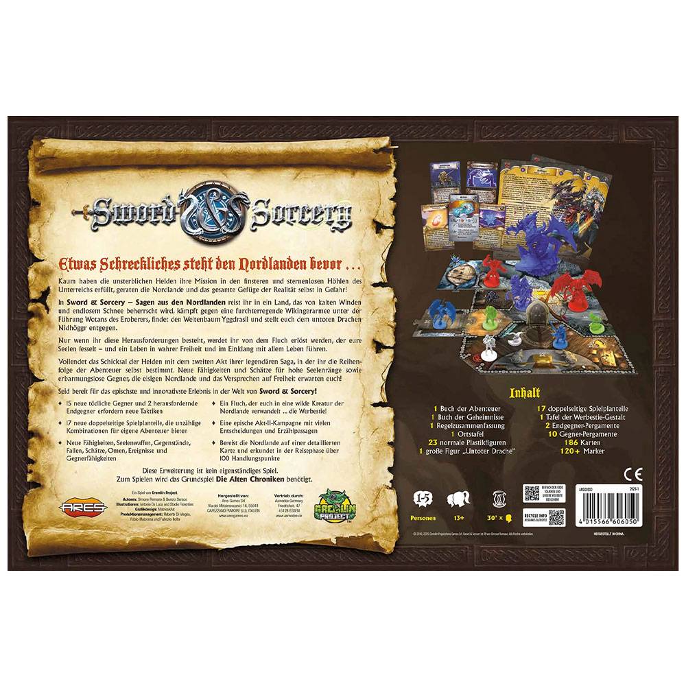 Ares Games Sword And Sorcery Sagen aus den Nordlanden (DE) - Erweiterung (+)