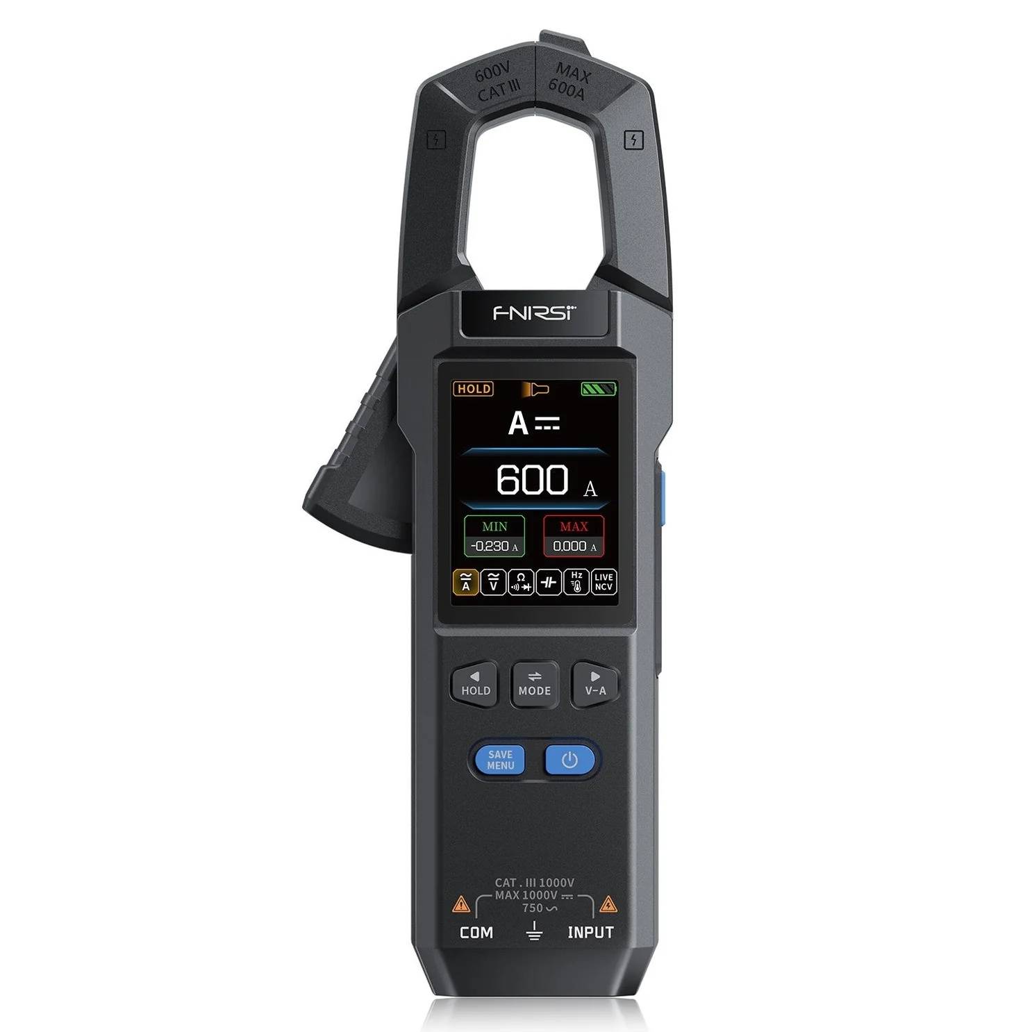 FNIRSI DMC-100 DC AC Strom Spannungszangenmessgerät Digitalmultimeter