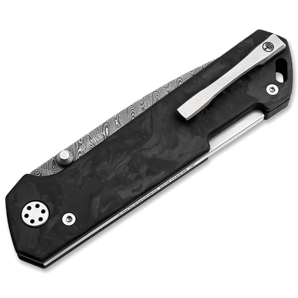 Böker Damast Jahresmesser 2026 - Kohlefaserschwarz