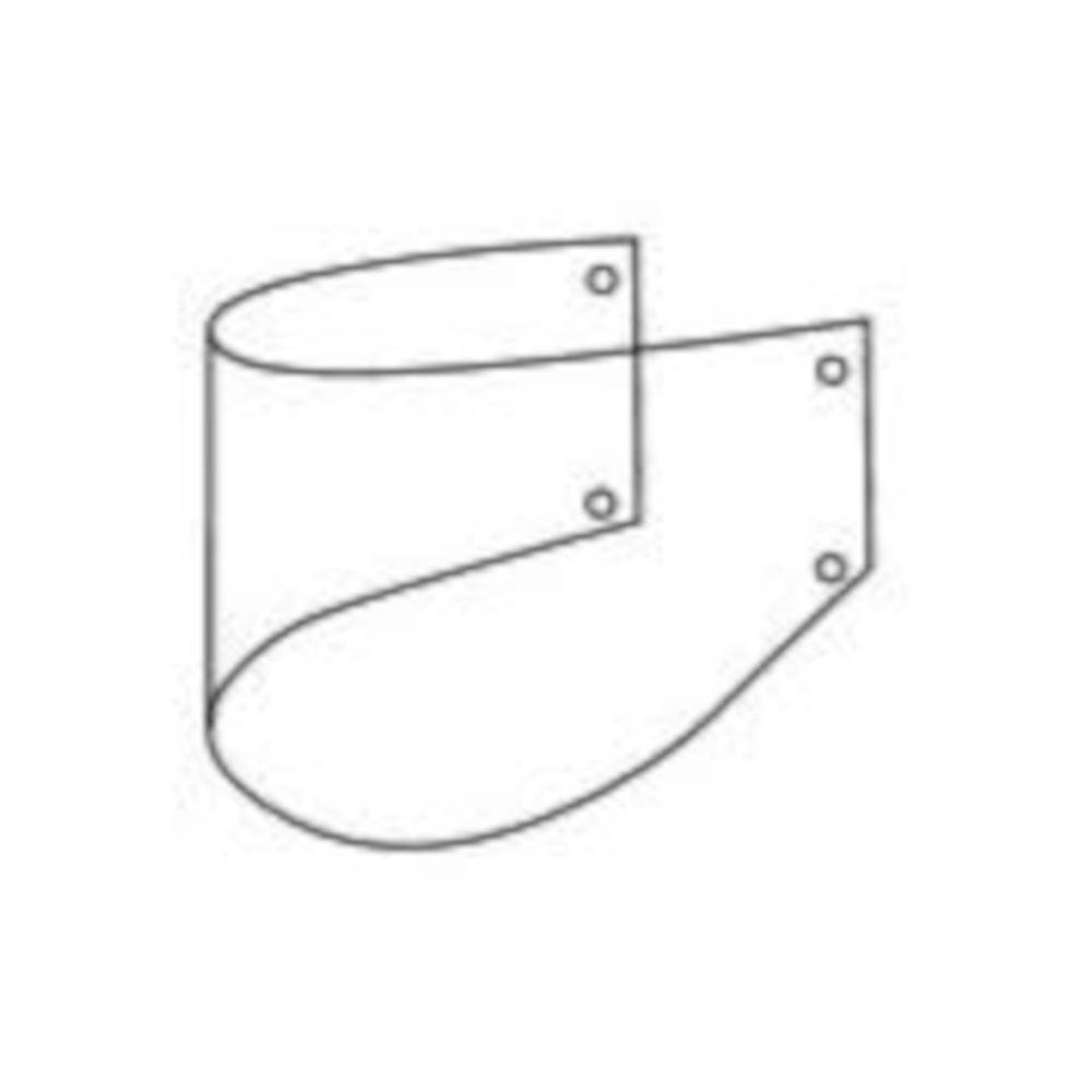 Ersatzscheiben für Strahlhelm Aspect - VE 50 Stück - Preis per VE