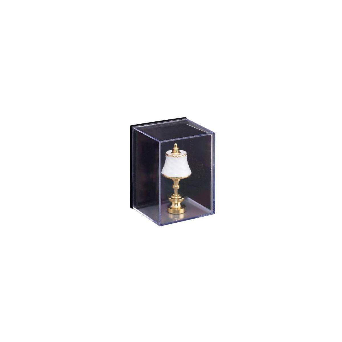 Tischlampe klein weiß