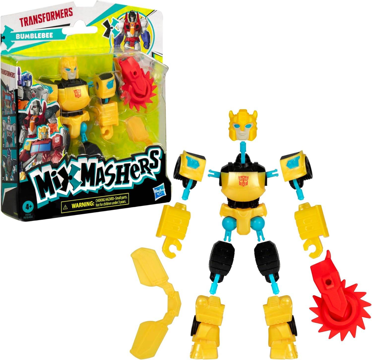 Transformers MixMashers Bumblebee kombinierbare Action-Figur & Accessoires 3+
