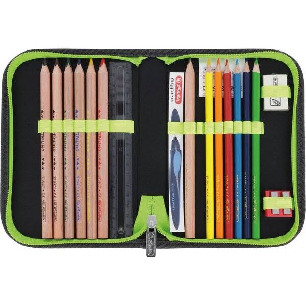 Schulranzen FiloActive DIN Polyesther 320x380x230mm Wild Life