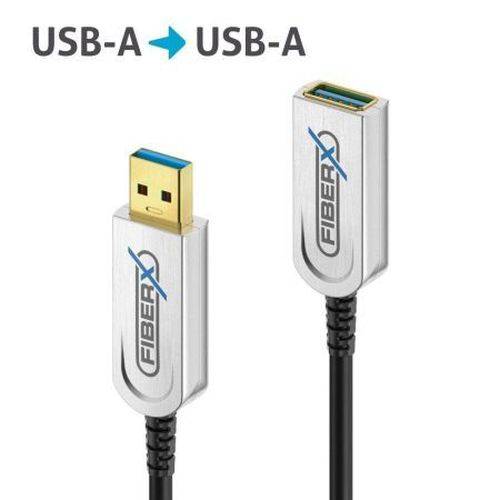 PureLink USB 3.2 Gen2 USB AOC Glasfaser-Verlängerungskabel, USB St.A/Bu.A, 3,0 m