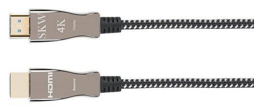 Exertis Connect Ultra High-Speed HDMI 2.0 AOC Hybrid-Kabel, 8K@30Hz, 4:4:4, HDMI St. A / HDMI St. A,