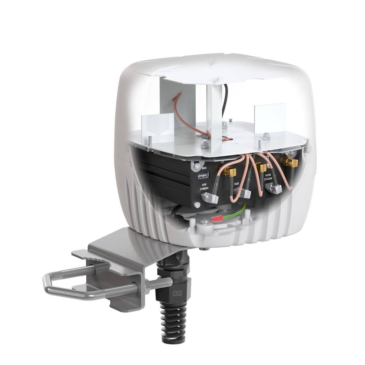 QuCube für Teltonika RUTX11 – Outdoor-Multibandantenne für 5G, LTE, Wi-Fi, GPS & Bluetooth