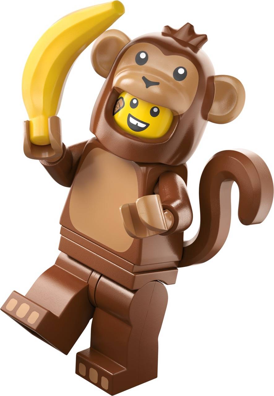 LEGO 71051 Minifigures - Tiere - Serie 28 - 01 - Affen-Kostüm