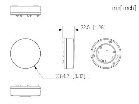 Dahua - ARD912-W2(868D) - Alarm - Funk Wasser Melder mit Kabel, - Funk Wasser Melder 868MHz mit Kabel