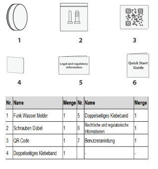 Dahua - ARD912-W2(868) - Alarm - Funk Wasser Melder, - Funk Wasser Melder 868MHz