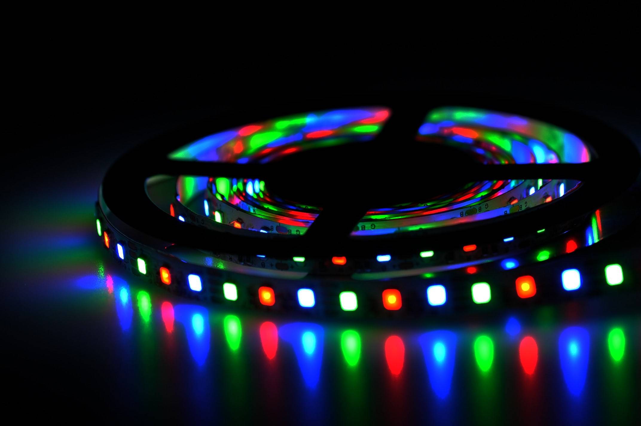 BLULAXA LED-Strip 50955, 2x 5m, 12 W, IP20, RGB, Fernbedienung