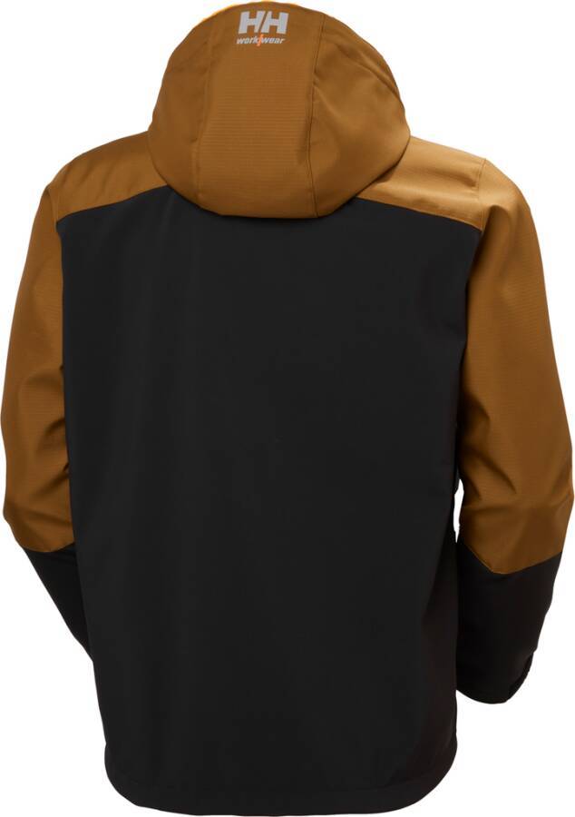 Softshelljacke OXFORD 74290_759-XL Größe XL Farbe braun / schwarz