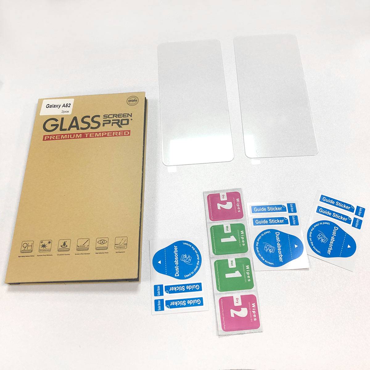 Displayschutz aus gehärtetem Glas für Samsung Galaxy A52/A52 5G/A52S 5G