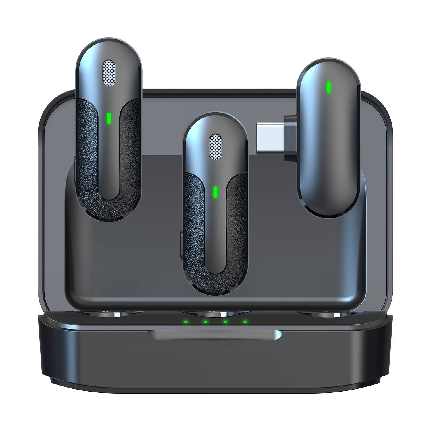 Kabelloses Lavalier-Mikrofon, Ansteckmikrofon für Aufnahmen, TikTok, Live-Stream