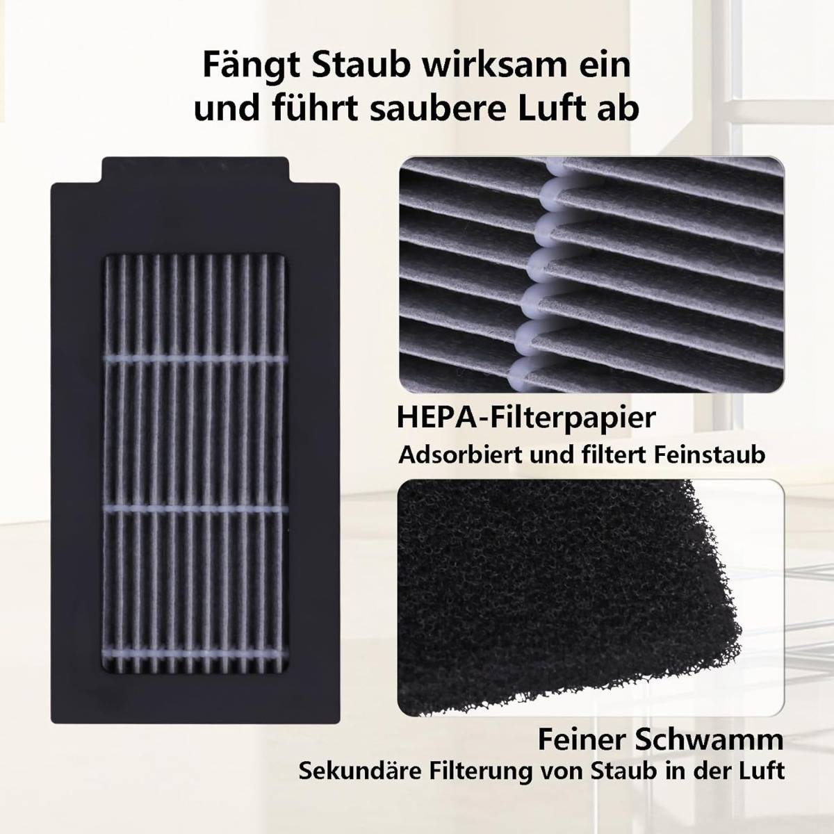 Ersatzset für Ecovacs T50 Pro Omni