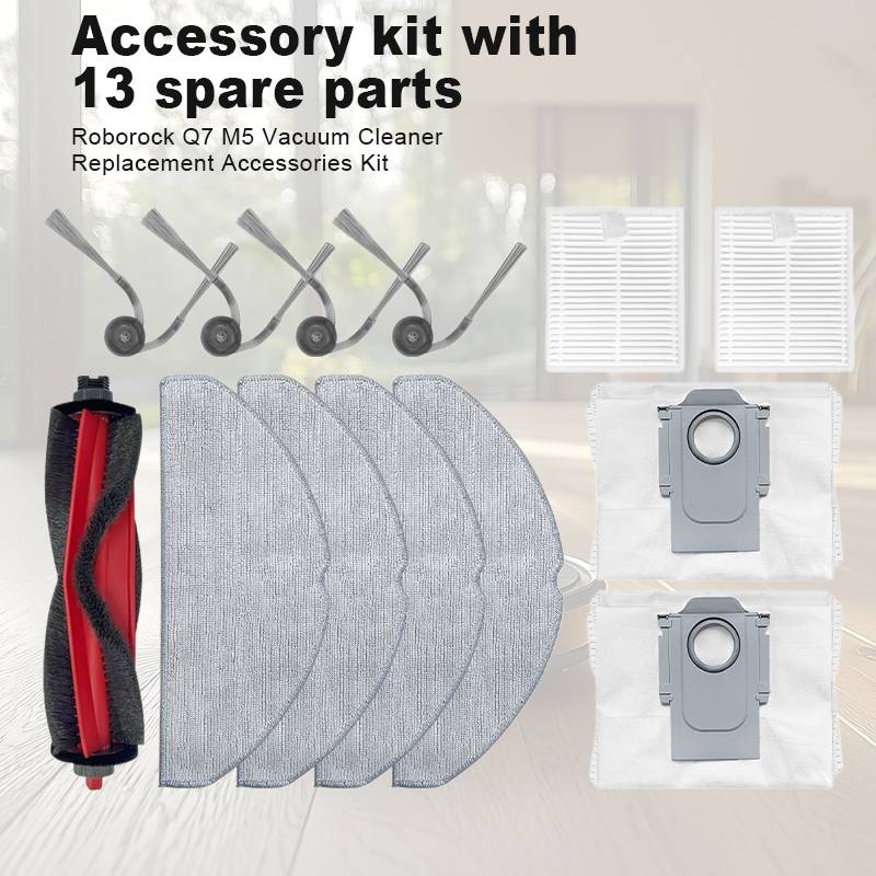 Roborock Q7 M5 Staubsauger Ersatzteil-Set, kompatibel mit Roborock
