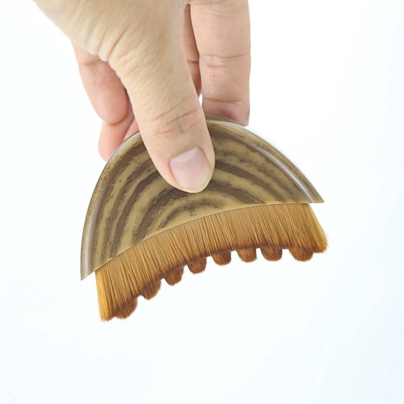 Lymphatic Contour Brush - Gesichtspflegebürste ohne Deckel für Gesichtsmassage und Lymphdrainage