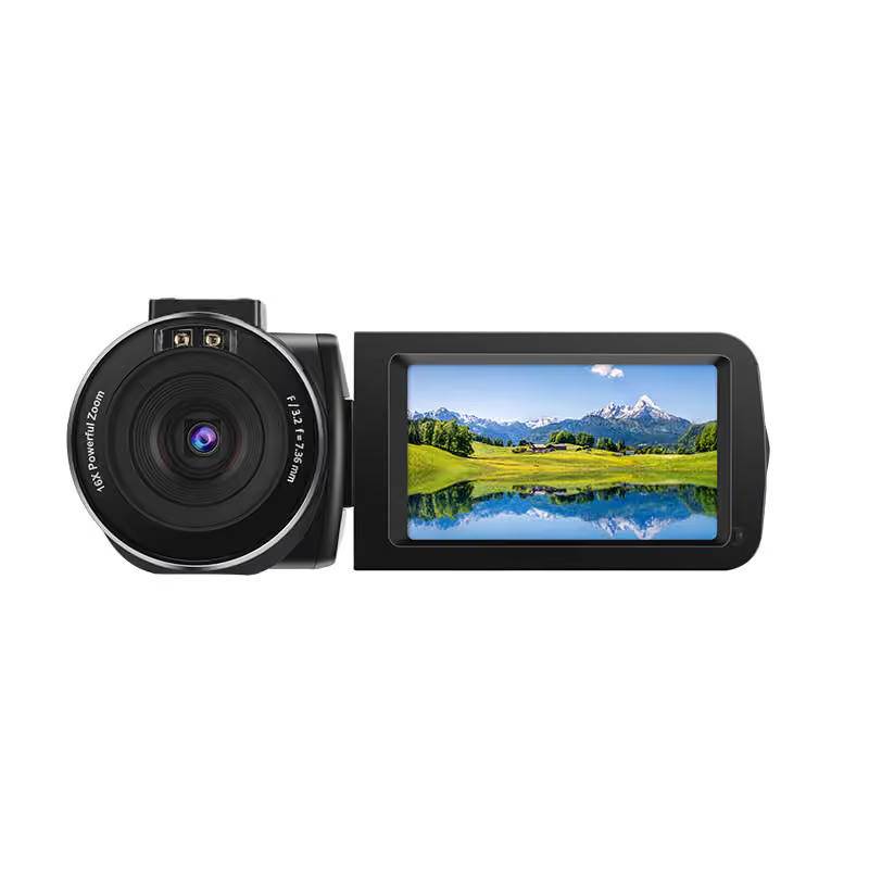 Videokamera 2.7K/36MP/16x Zoom/IR-Nachtsicht