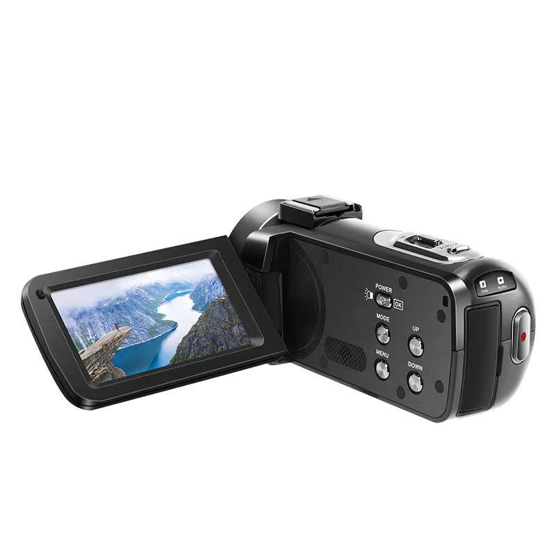 Videokamera 2.7K/36MP/16x Zoom/IR-Nachtsicht