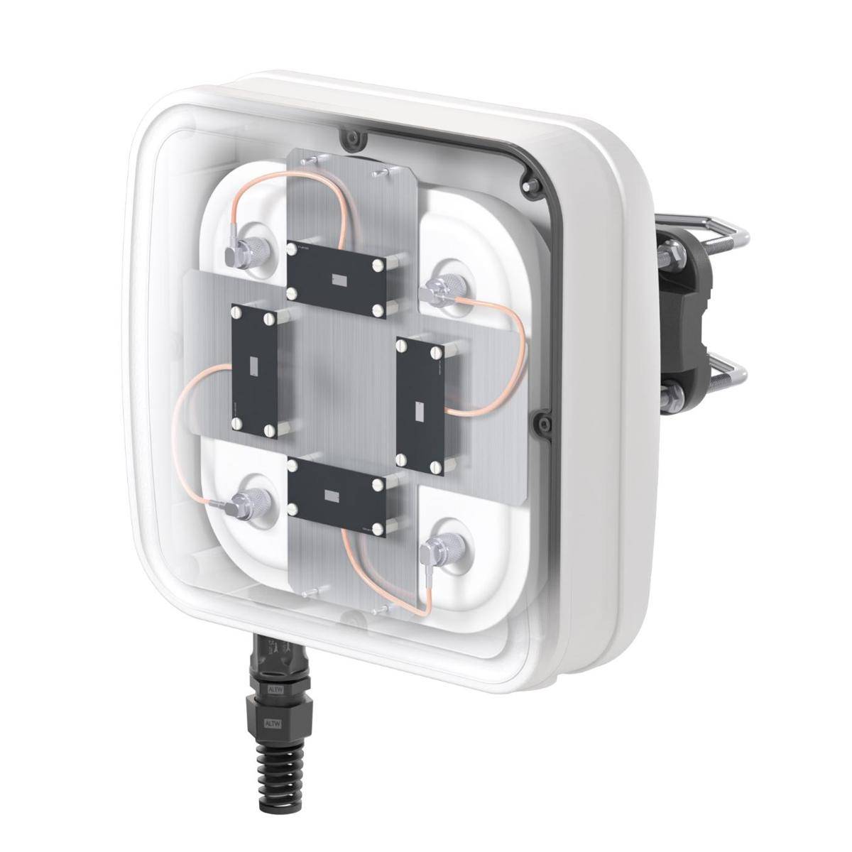 QuMax für Cisco 9120AXE – Outdoor WLAN-Richtantenne mit Gehäuse