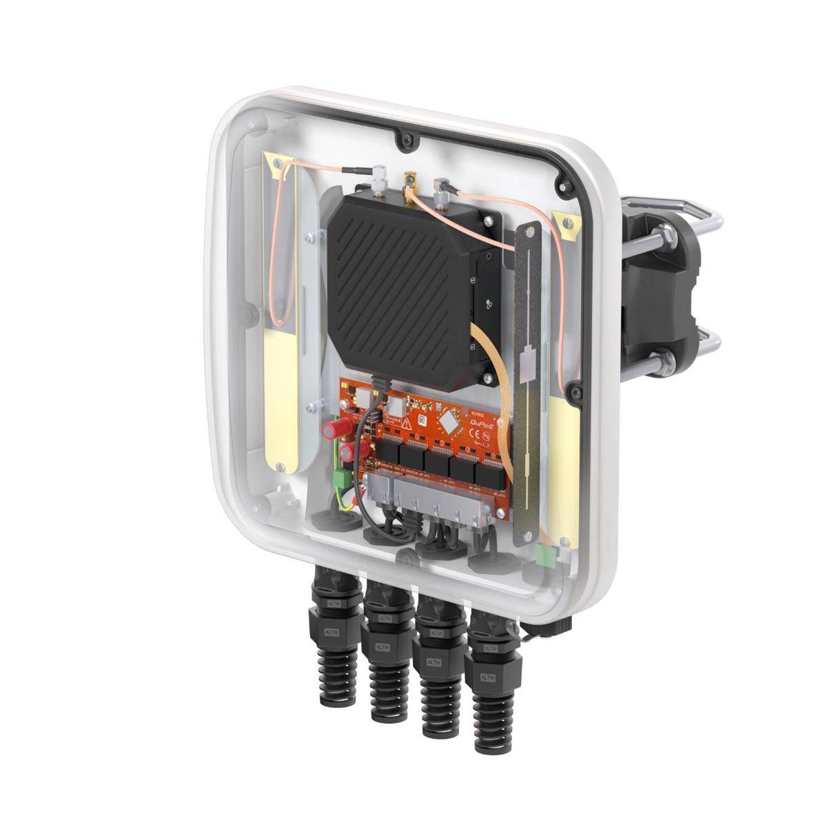 Antenna Gateway QuCam für Ericsson (Cradlepoint) S400 – mit PoE-Stromversorgung
