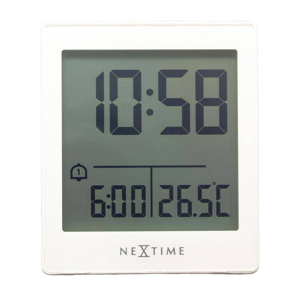 Digitaler Tischwecker 7.7x8.9x3cm RCC ABS NeXtime "Wake Up"