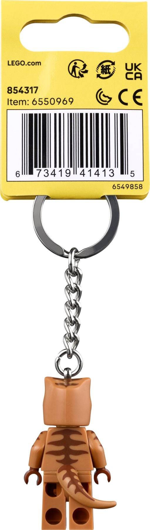 LEGO® 854317 Mann im T.Rex-Kostüm Schlüsselanhänger
