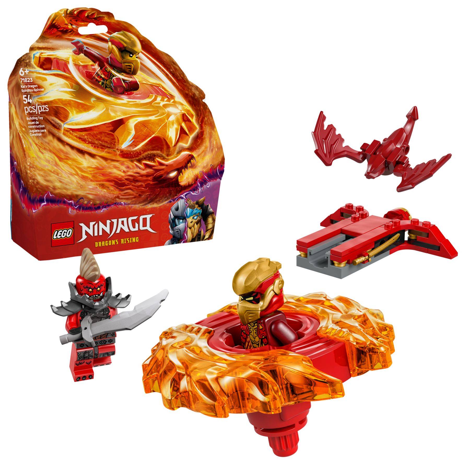 LEGO® NINJAGO® 71823 Kais Drachen-Spinjitzu-Spinner