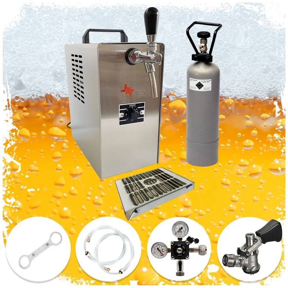 JET 30 Bierzapfanlage Komplettset 1-leitig Trockenkühler 35 L/h