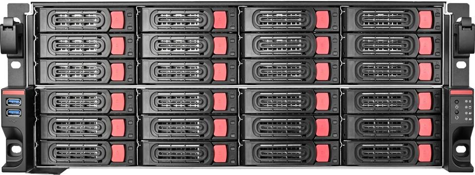 SilverStone Rackmount 4U Gehäuse SST-RM43-324-RS