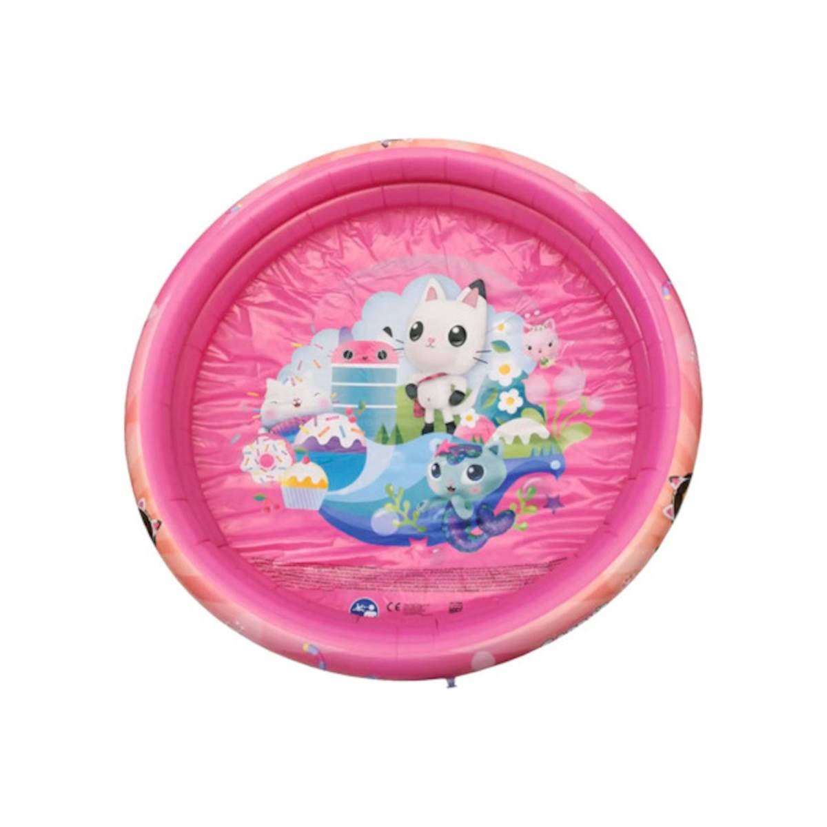 Gabby's Dollhouse Kinderpool Planschbecken 122cm 2-Ring Pool Garten Kinder