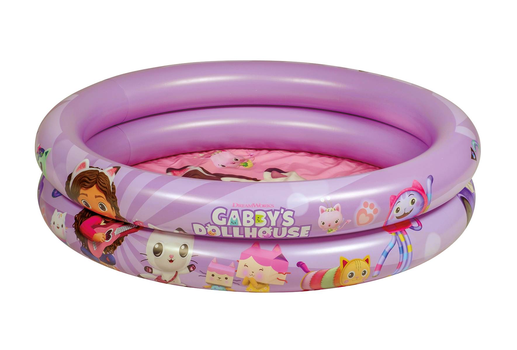 Gabby's Dollhouse Planschbecken Kinderpool Happy People 100cm Garten Kinder