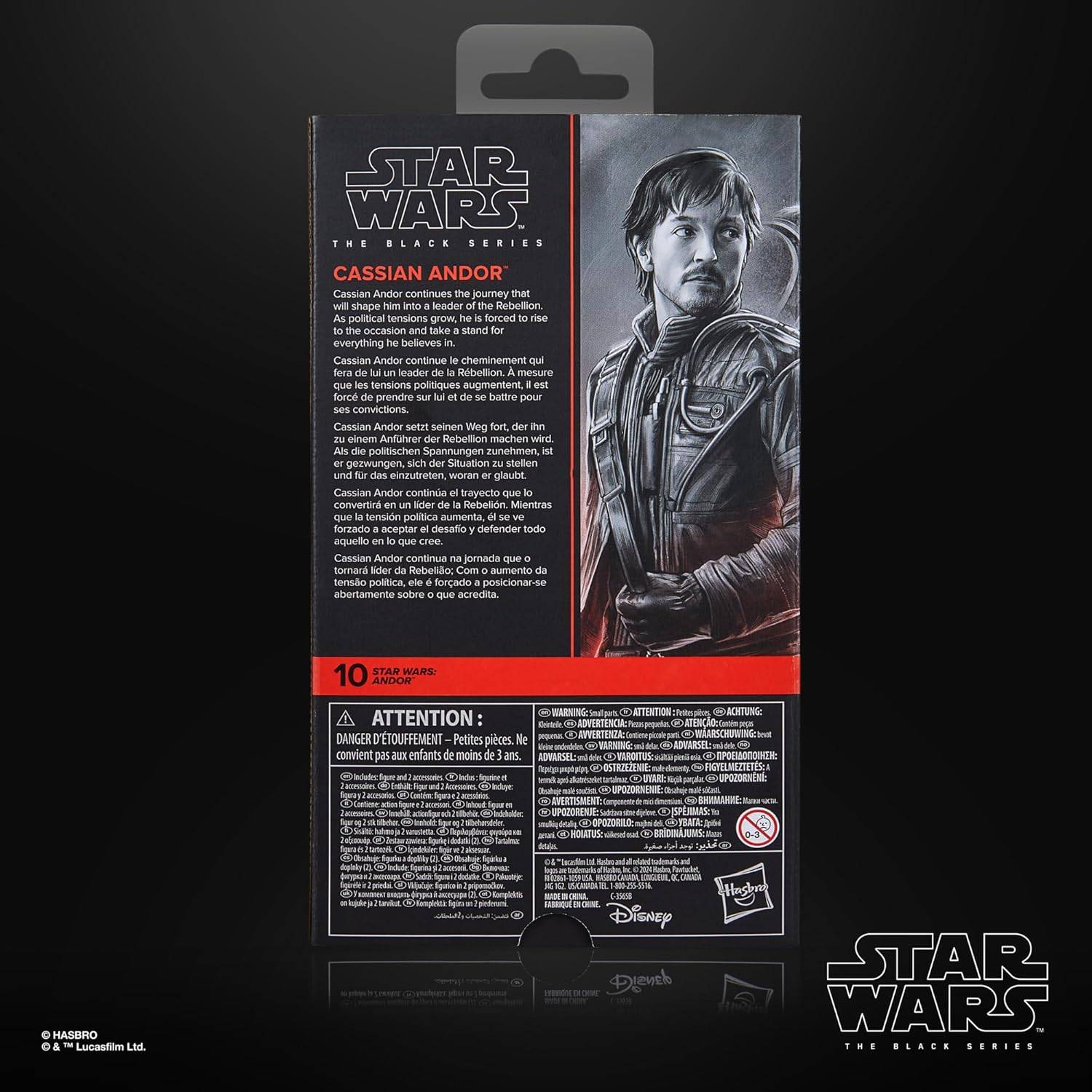 Star Wars The Black Series Cassian Andor Action-Figur 15 cm 4+