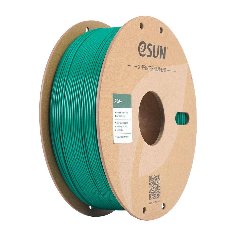 eSUN ASA+ Filament, 1,75mm, 1kg - Farbton: Green