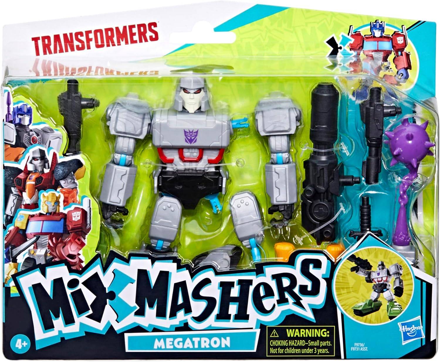 Transformers MixMashers Megatron Deluxe Action-Figur & Accessoires 8+