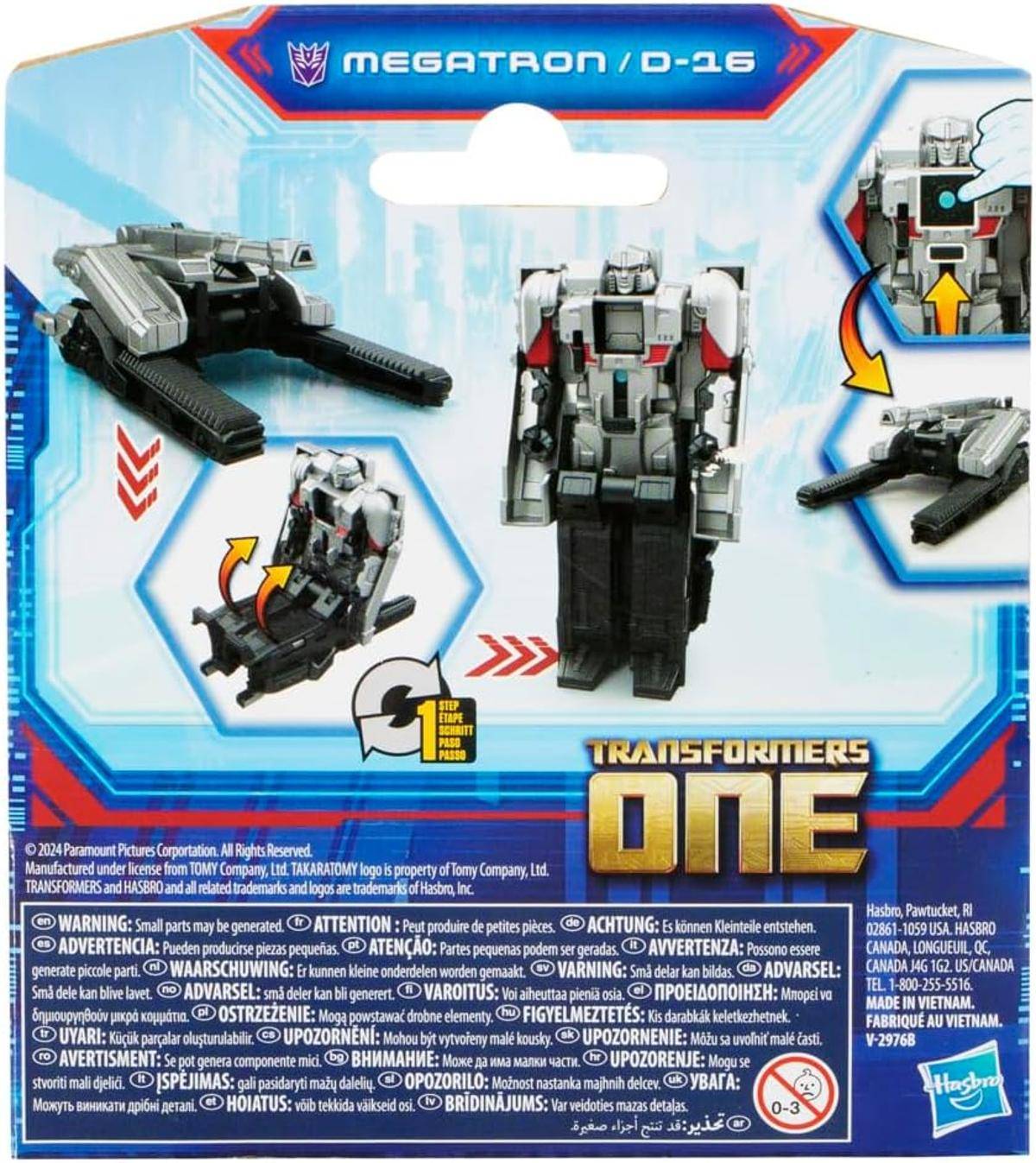 Transformers: One COG Changer Megatron D-16 Action-Figur 6+