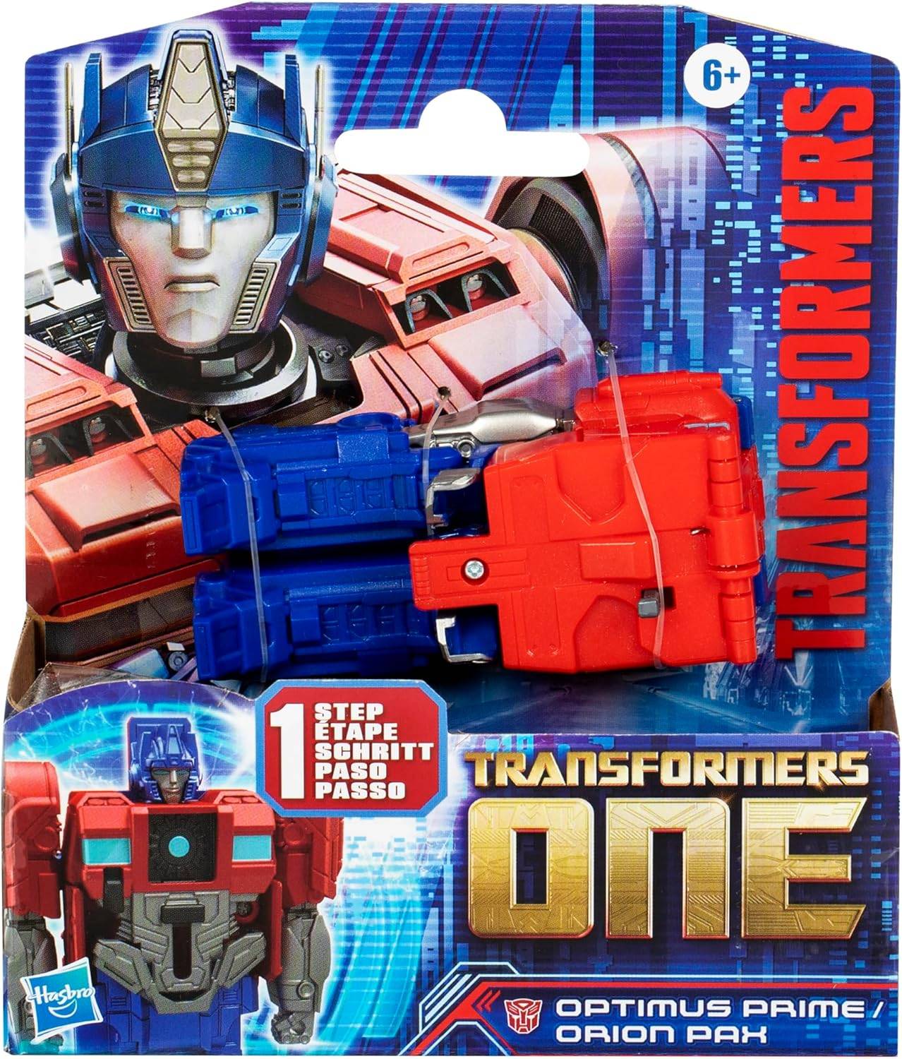 Transformers One COG Changer Optimus Prime Orion Pax Action-Figur 6+