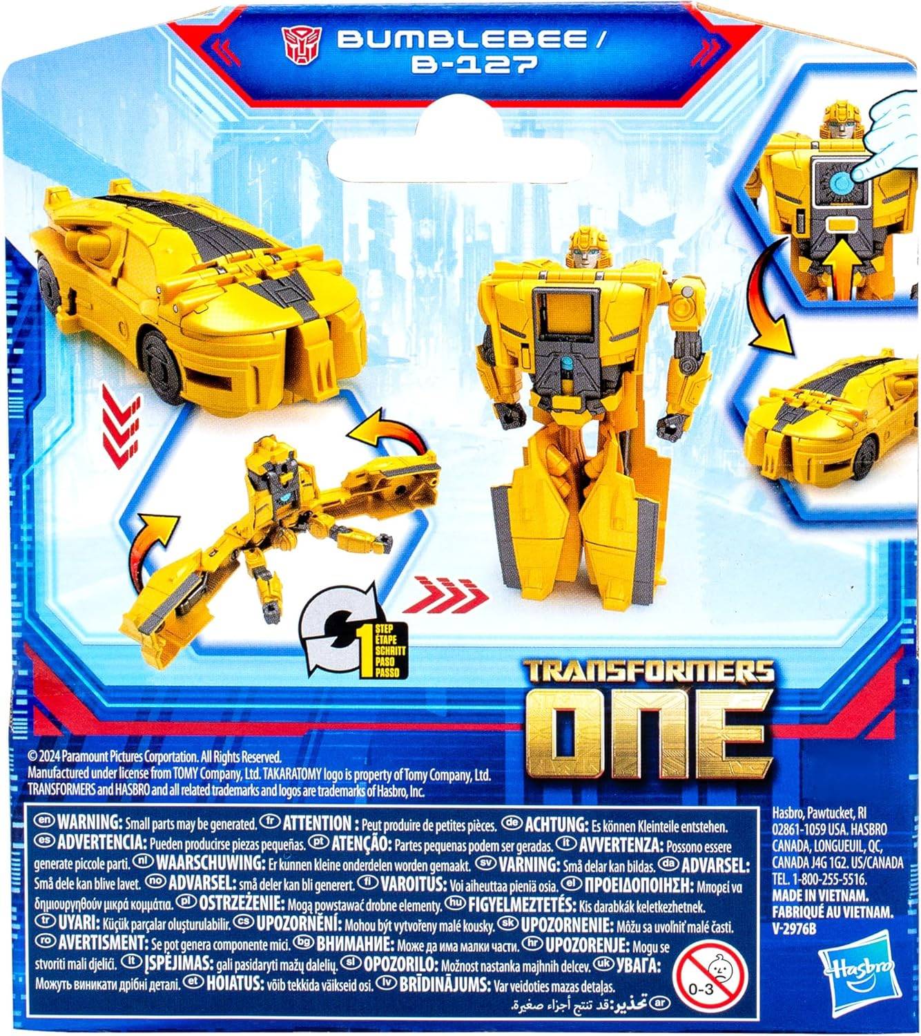 Transformers One COG Changer Bumblebee B-127 Action-Figur 6+