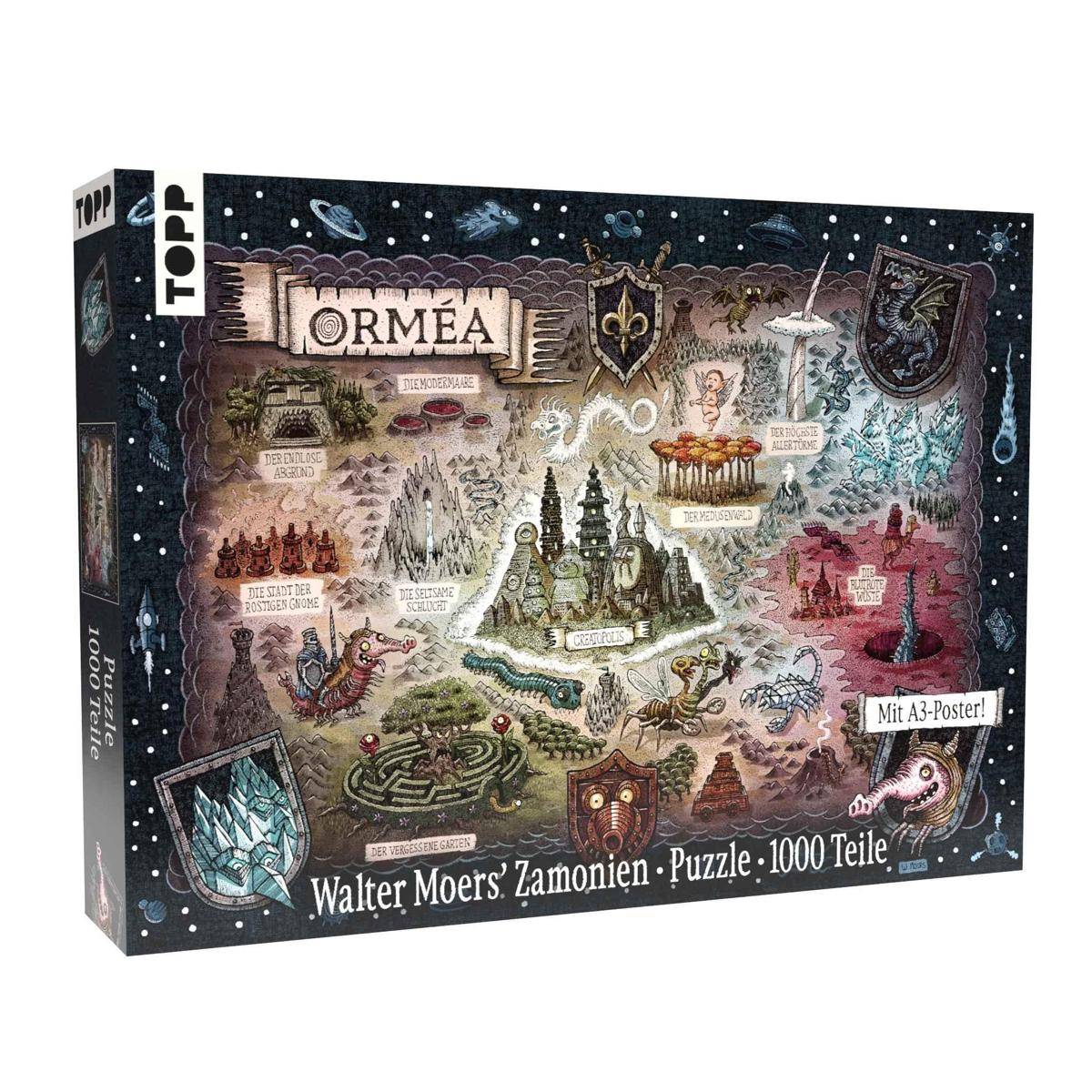 Puzzle: Orméa – das offizielle Puzzle aus der Zamonien Welt (1000 Teile)