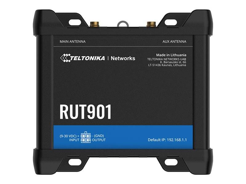 Teltonika RUT901 - Wireless Router - WWAN 3-Port-SwitchPPP 2,4 GHz - 2G - 3G -