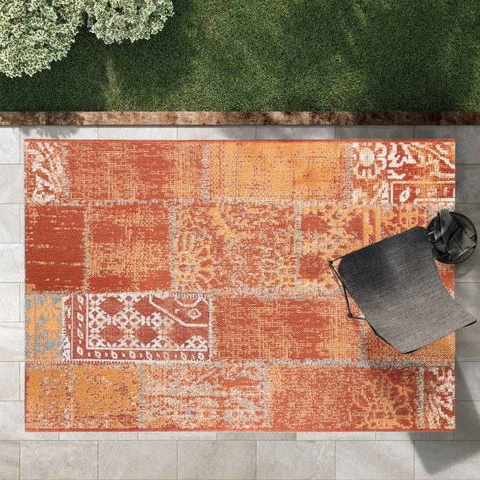 KARAT Outdoorteppich Cotton - Für den Innen- und Außenbereich geeignet - Terra - 200 x 290 cm