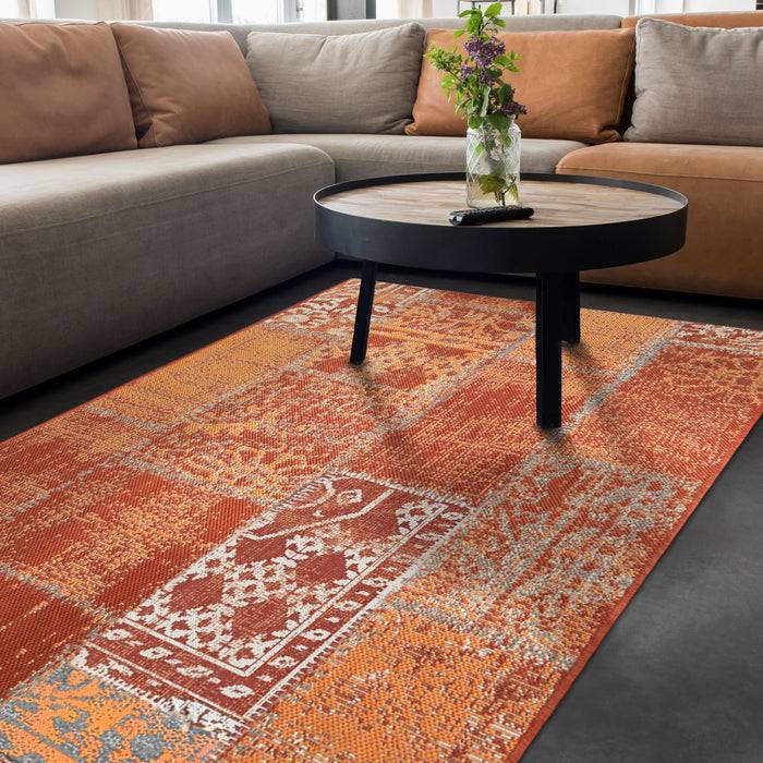 KARAT Outdoorteppich Cotton - Für den Innen- und Außenbereich geeignet - Terra - 200 x 290 cm