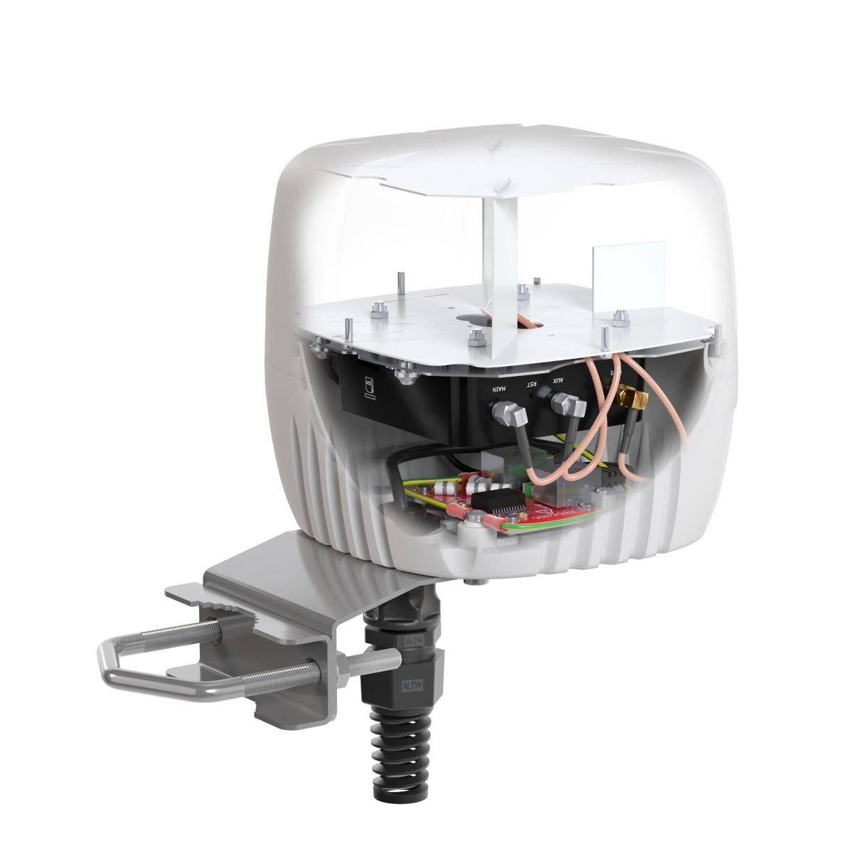 QuCube für Robustel R151x – integrierte 5G/LTE- und Wi-Fi-Antenne in IP68-Gehäuse