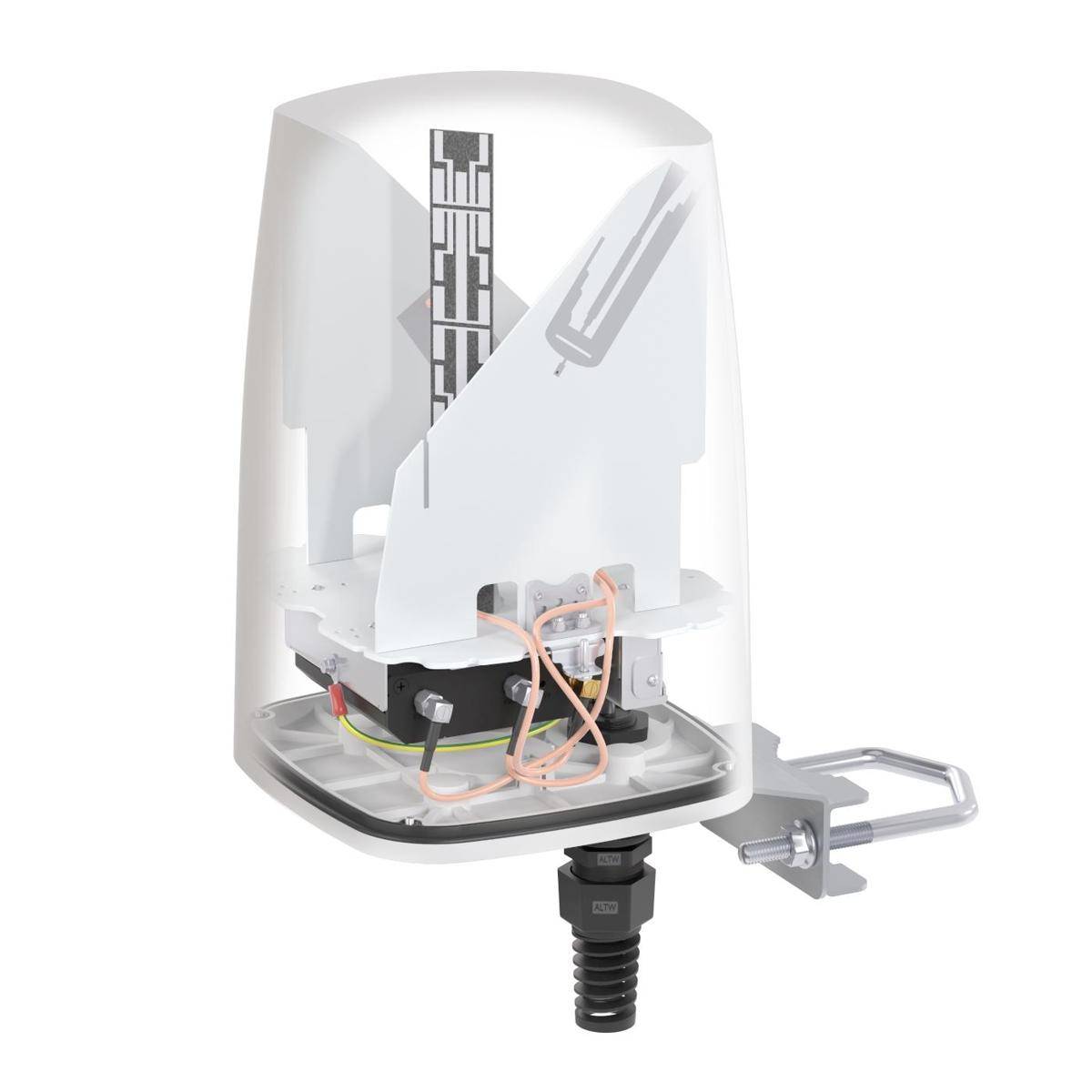 QuSpot für RUT2xx Global – 5G/4G/LTE-Outdoorantenne mit integriertem Routergehäuse